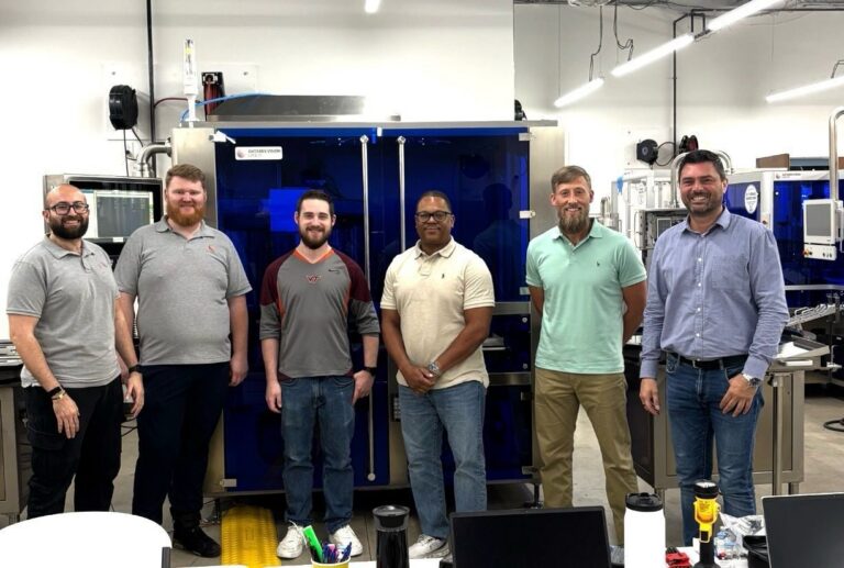 Amicus team on site at a client manufacturing facility